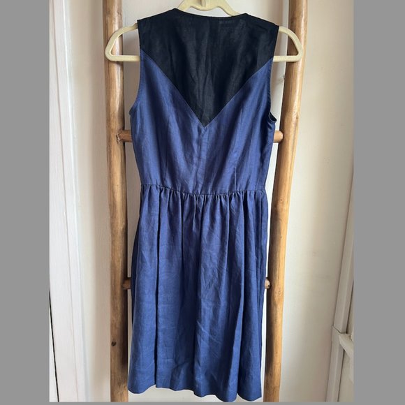 Rachel Antonoff Linen Shirt Dress - Picture 4 of 6